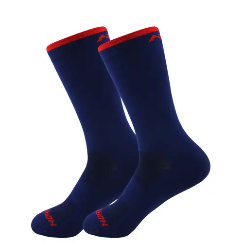 5 Pairs Cycling Socks Men Breathable Mesh Sport Running Socks Racing Road Bicycle Mid Tube Solid Letter Football Bike Socks Man - Image 6