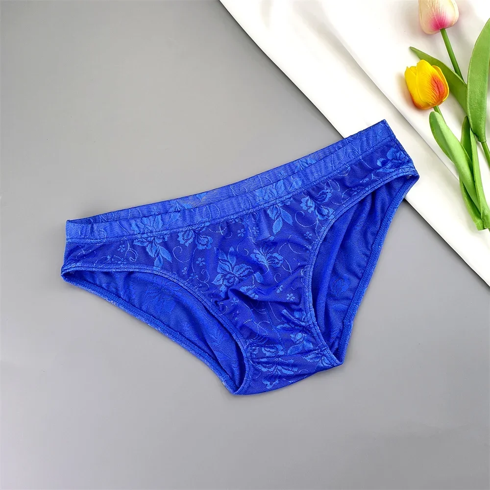 ROLAQDK Costume Uomo Boxer Mutande Uomo Cotone Canotto In Ottone Biancheria Intima Sexy Da Uomo Slip In Tinta Unita Perizoma In Pizzo Che Migliorano Le Mutande A Marsupio Bianco Xl 122327200 - Foto 4