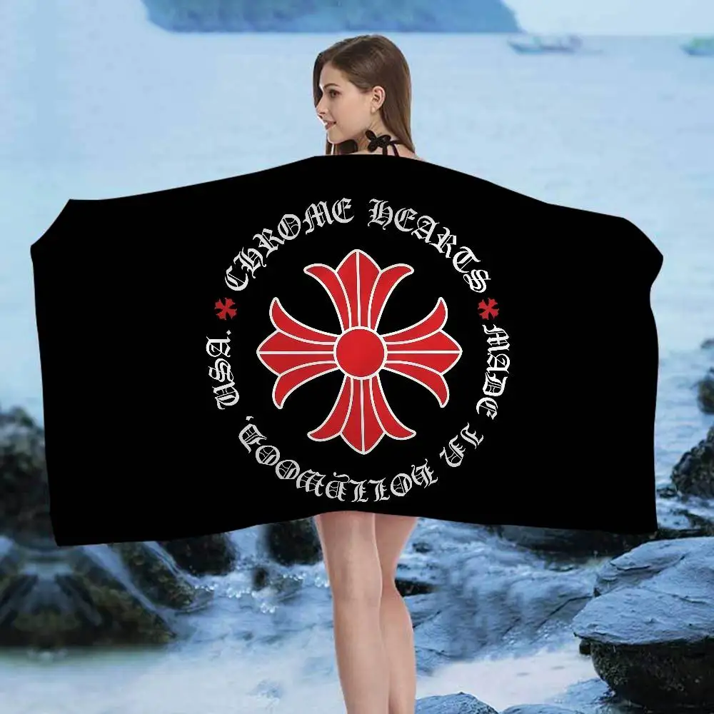 Fashion Cross Big Microfiber Beach Towels Quick Dry Towel Sand Beach Towels Pool Towel for Travel Swim Pool Yoga