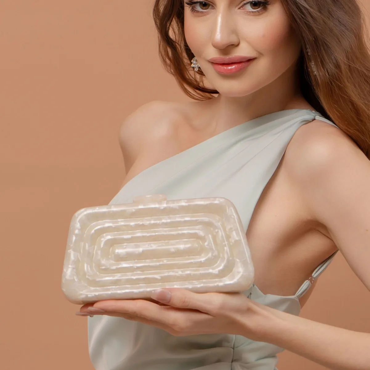 NEW Brand Marble Female Bride Wedding Clutch Bag Crossbody Bag Women Luxury Party Messenger Day Acrylic Evening Purse