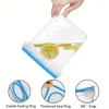 Transparent Food Storage Bin, High-Capacity Airtight Container for Oats and Cereals - Moisture and Insect Resistant 5