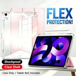 Premium Smart Cover Tablet Case - Ultra - Protective and Stylish Design - iPad Pro 11 18 - 22 (GT - Pink)