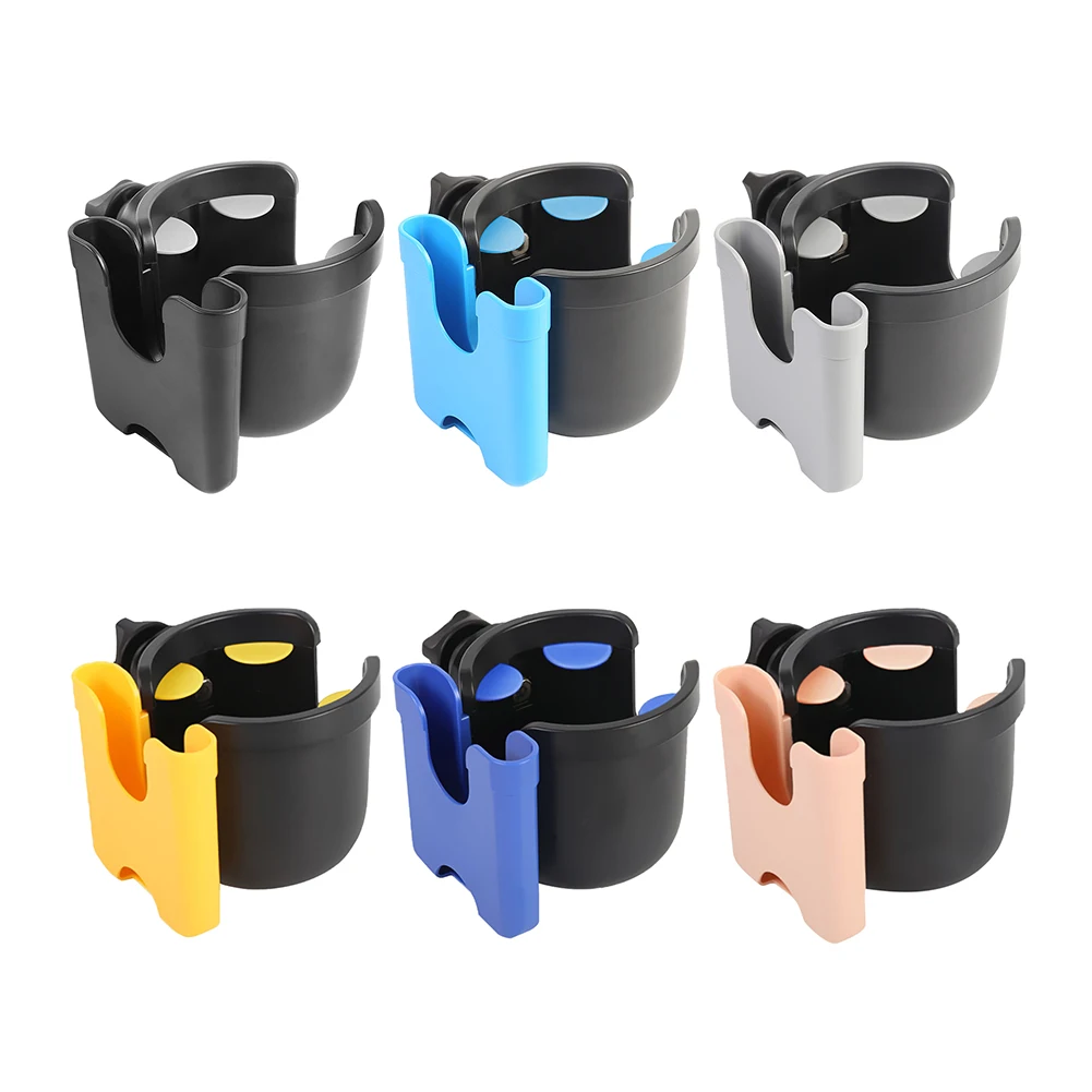 Multi-functional 2-in-1 Baby Stroller Cup Holder Universal Stable Placement Mobile Phone Holder Baby Carriage Accessory baby stroller accessories backpack