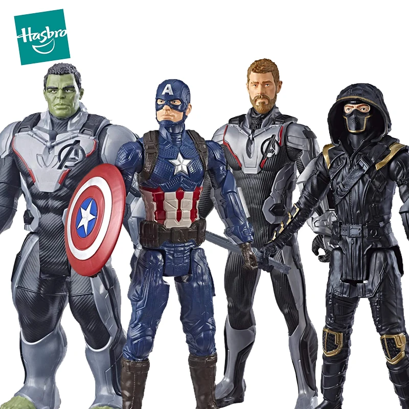 

Original Hasbro Marvel Action Figure Avengers 4 Captain America Hulk Thor Ronin Endgame 1/6 Anime Figure Kids Toys for Boys Gift