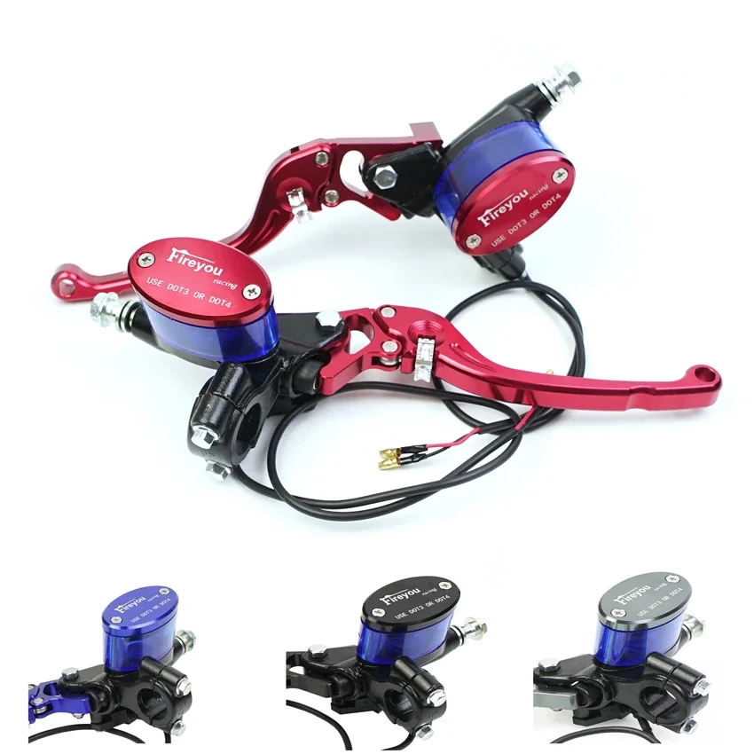 

Brake Clutch Pump Master Cylinder Motorcycle lever Handlebar Hydraulic clutch Racing motor for 22mm Yamaha Kawasaki Suzuki