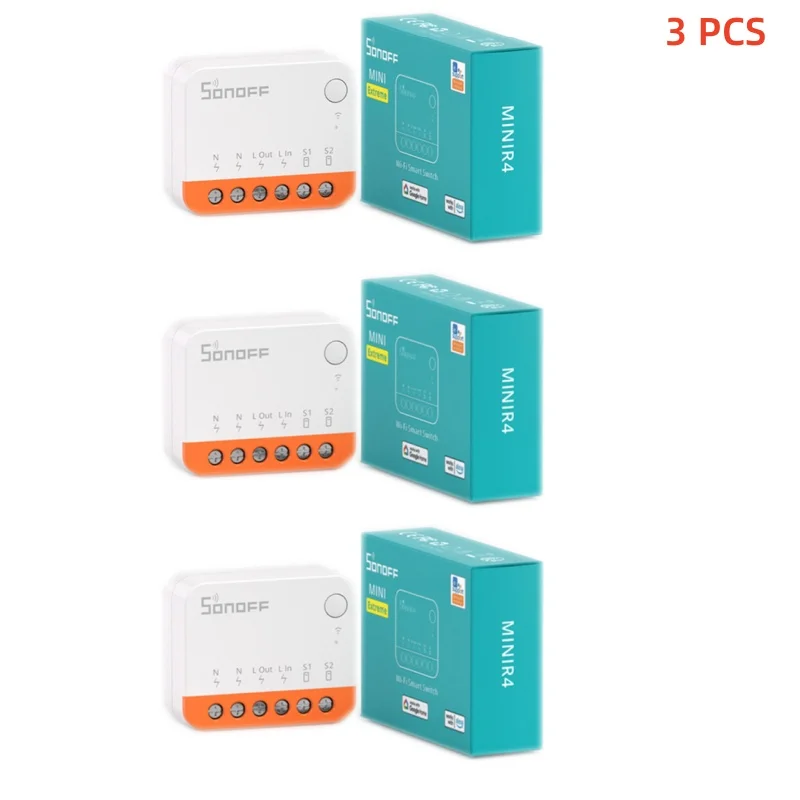 SONOFF MINI R4 المتطرفة واي فاي مفتاح ذكي مقاطعة ل...