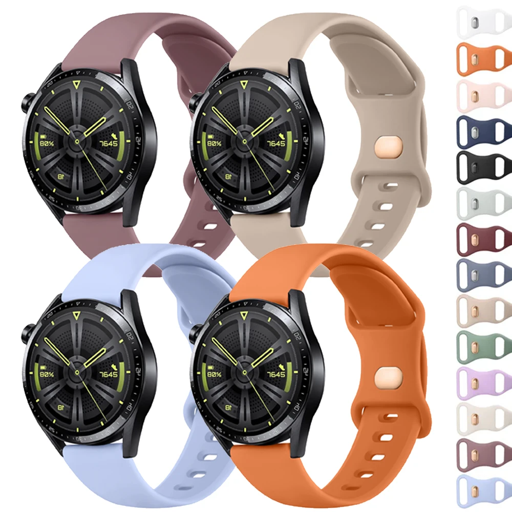 Cinturino In Silicone Da 20Mm Per Huawei Watch Gt2 Gt3 42Mm/Honor Es/Watch 2 Cinturino Sportivo Per Honor Watch Magic/Magic Watch 2 42Mm Bracciale