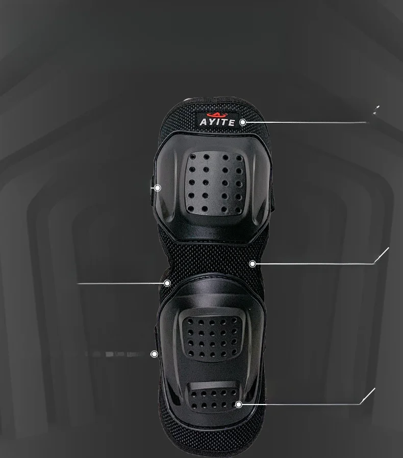 Anti fall, anti-collision, shockproof riding protective gear, extreme sports roller skating, knee and elbow pads_voghion.com