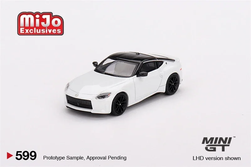 

Мини GT Mijo Exclusives 1:64 Nissan Z Performance 2023 Everest белая модель автомобиля LHD