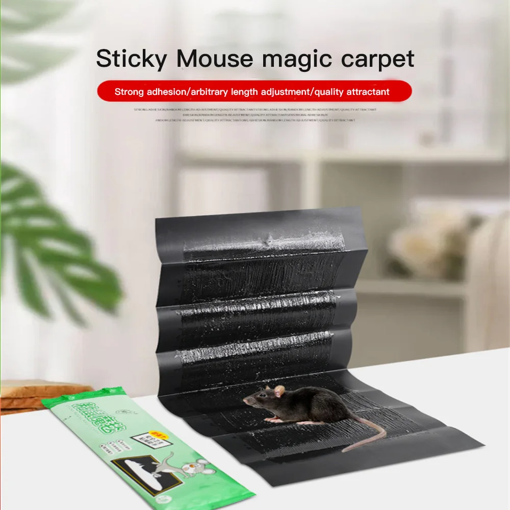 Black Transparent Rat Trap Strong Adhesive Rat Blanket - Temu