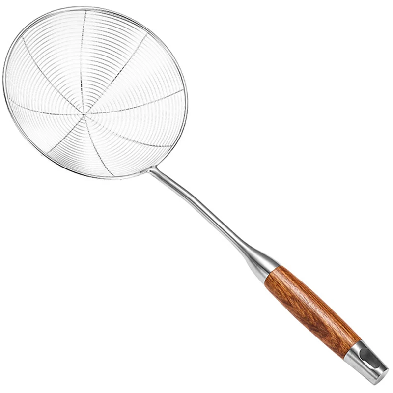 304 Stainless Steel Spider Strainer Skimmer For Cooking And Frying