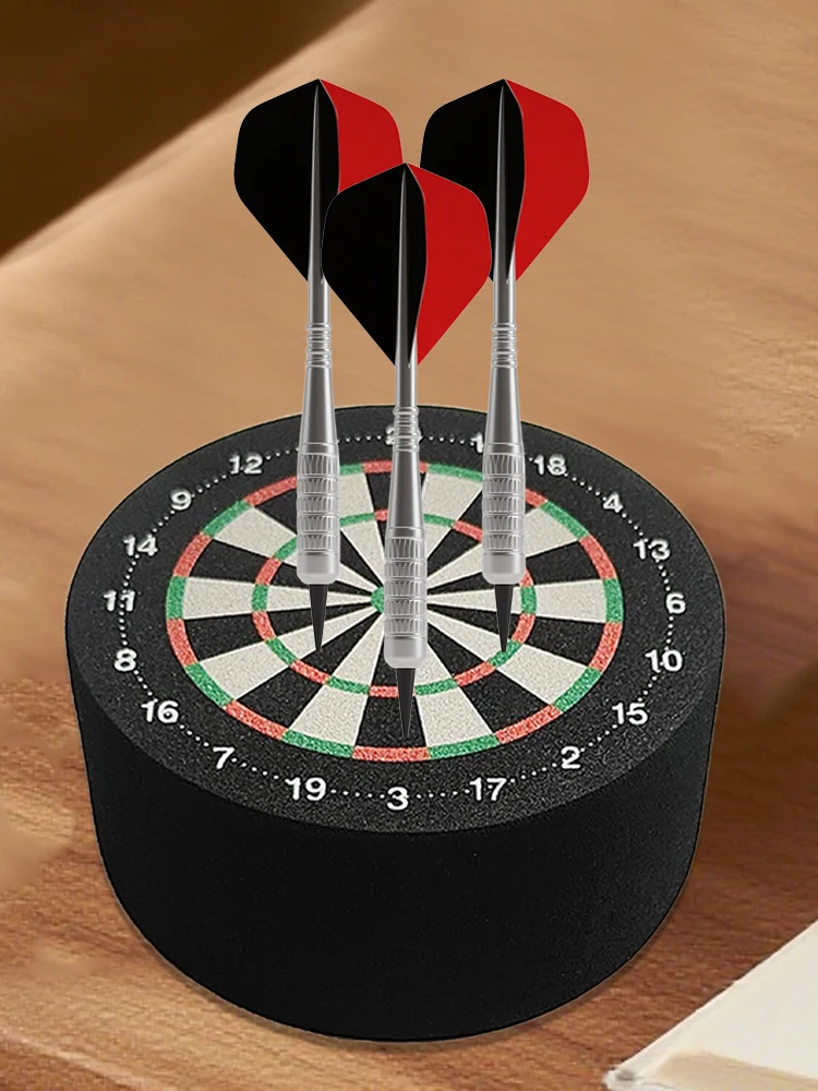 Mini Dart Dock 10cm Dart Base Station Dartboard Design Display Stand Holder Outdoor Home Family Party Games 2pcs