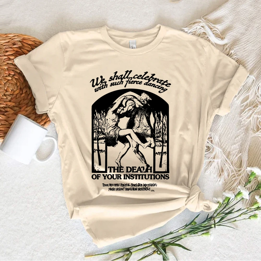 

Funny Summer Vintage top women Y2K harajuku top girl designer comic Japanese clothing