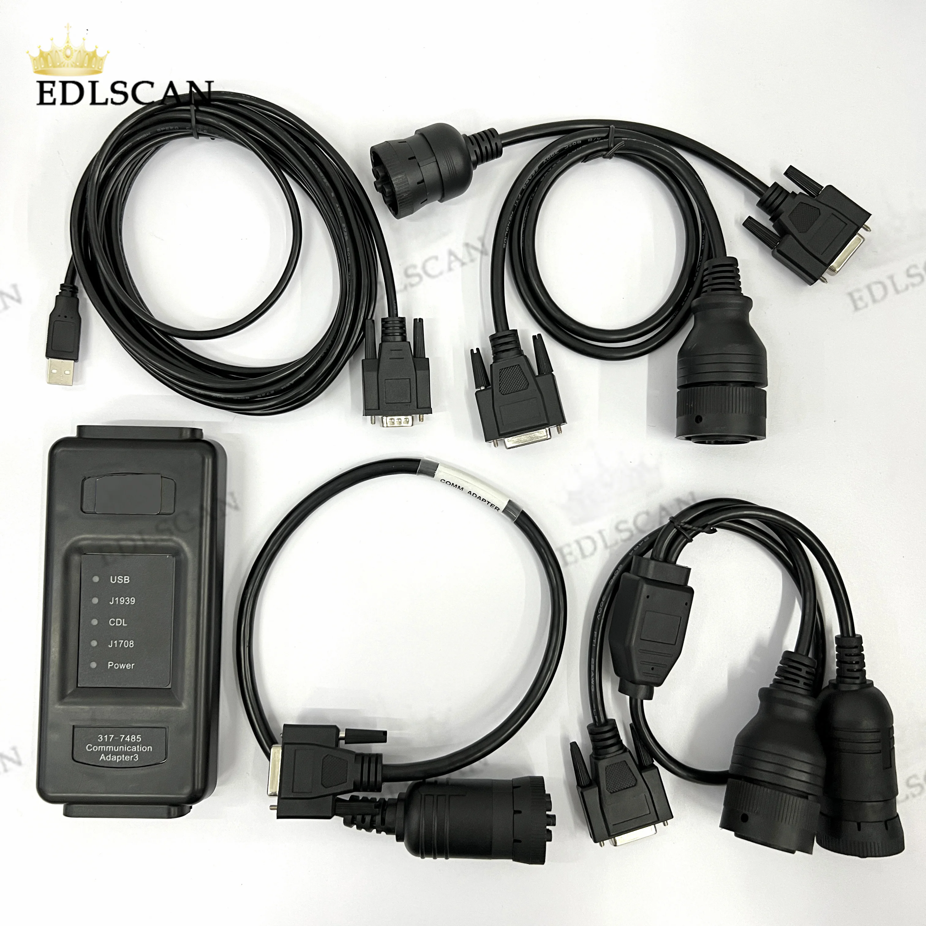 

Heavy Duty Diagnosis For ET4 478-0235 Communication Adapter III with 9pin+14pin 14 pin Cable Diagnostic Tool
