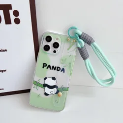 Lazy Panda Case with Wrist Strap for OnePlus - Elegant Protection (T475)