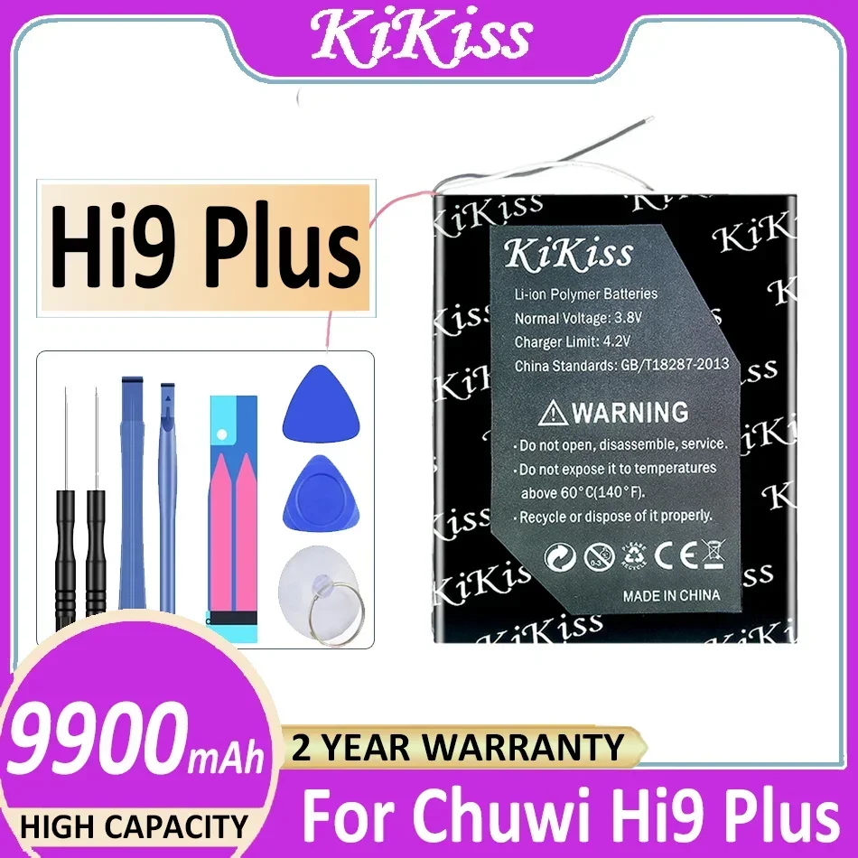 

KiKiss Battery Hi9Plus 9900mAh For Chuwi Hi9 Plus Tablet PC 3-wire Bateria