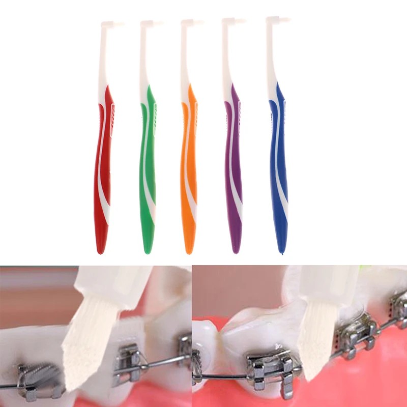 

Orthodontic Interdental Brush Small Head Soft Hair Implant Adult Single-Beam Soft Teeth Cleaning Toothbrush Oral Care Tool