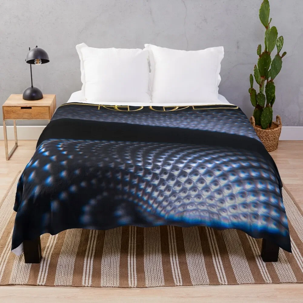 

Black Tool-Metal Throw Blanket Plaid on the sofa For Sofa Thin Blankets
