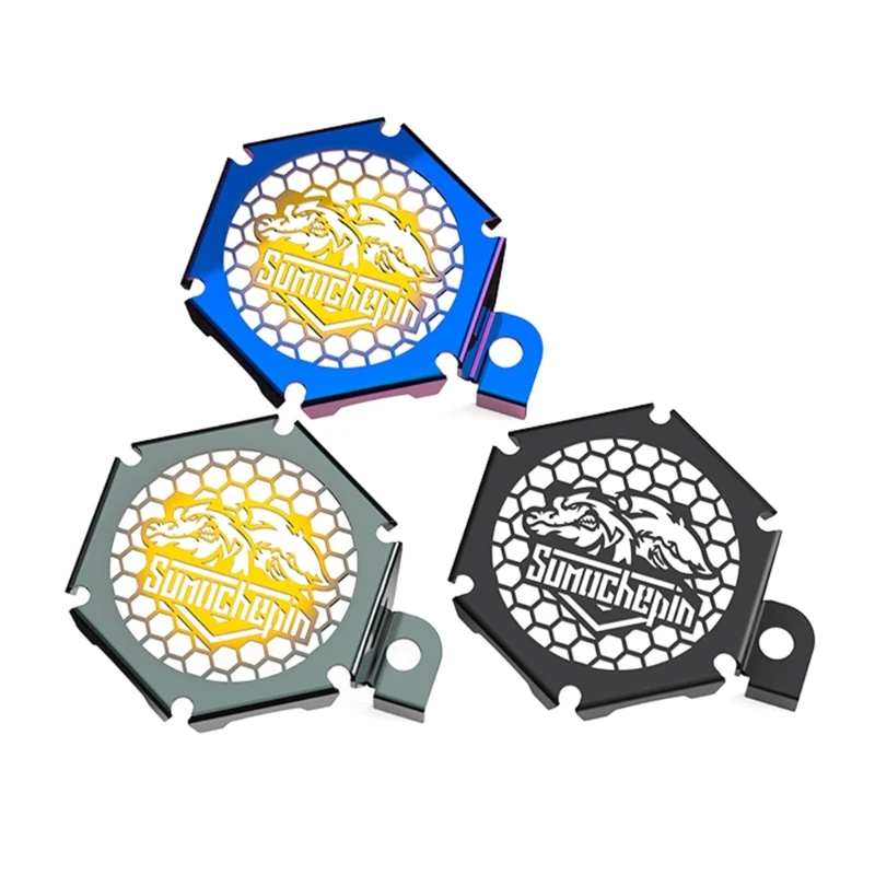 

Front Horn Guard Easy Installation Speaker Grill Masks Protector Stylish Cover Motorcycle Part for Cub CC110 CT125 CC50 R2LC