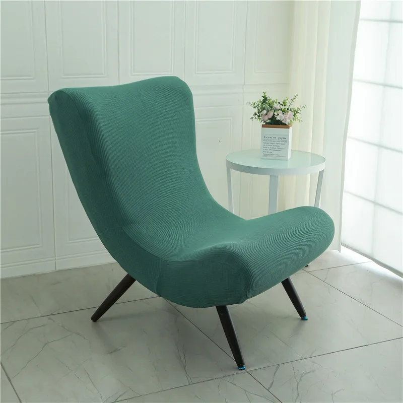 Chair Cover Home Office Chairs Dining Elastic Polar Fleece Universal Protection Single Rocking Camping Bedroom Hotel Sofa Covers 4