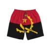 Men's Angola Flag Angolan Beach Pants Shorts Surfing M-2XL Polyester Swimwear Running 4
