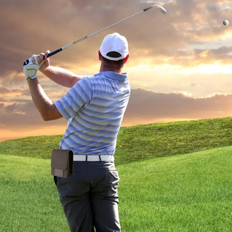 Magnetic Golf Rangefinder Bag Portable Hard Shell Laser Distance Meter Storage Bag Rangefinder Case Cover Pouch Carrying Bag 4