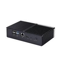 Qotom Mini PC Q710G4-S05 with J3455 Quad Core 4 Gigabit NIC Support POE Fanless Computer 2