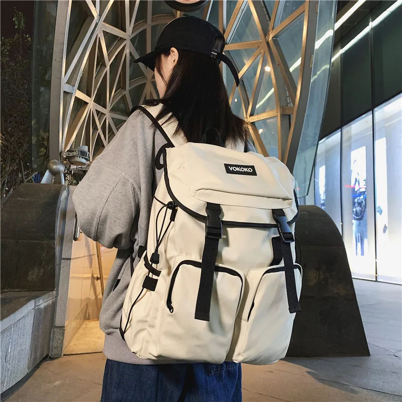 

New Women School Backpack Nylon Bagpack Female Anti Theft Rucksack Casual Lady Travel Backpacks Korean Back Pack Mochila