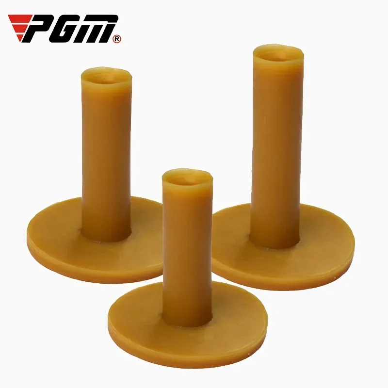 4PCS PGM Training Practice Tee Mat Golves Ball Hole Holders Beginner Trainer Practice Rubber Golf Tee Holder QT001