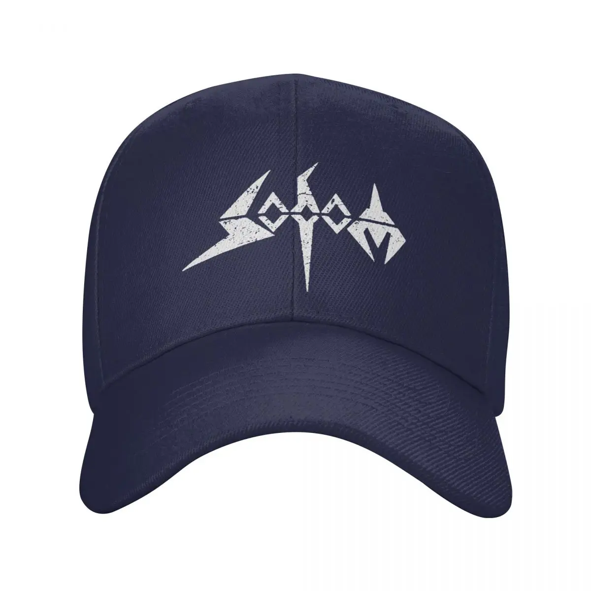 thumbnail image 1 of Gorras de béisbol con visera y logo de banda de colores puros para mujer, gorras de béisbol con visera Sodom, 1 of 7