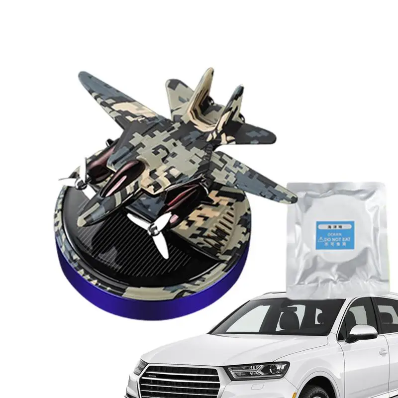 

Solar Powered Car Air Fresheners No Noise DIY-Friendly Natural French Fragrance Oils Aircraft Long Lasting Fragrance For Car