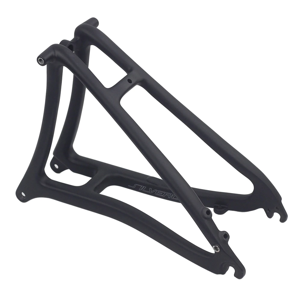 ■Brompton Front Fork + Rear Frame set■ Comeplay Titanium P Line Titanium Fork + Rear Triangle Set