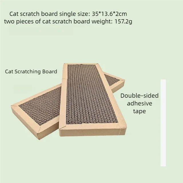 Pet Cat Scratching Board Cat Cardboard Mat Scraper Grinding Claw Toys for Cat Scratcher Cat Furniture Protector Cat Accesorios 6