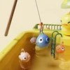Children'S Kitchen Toy Girl Play House Little Frog Yellow Duck Dishwasher Electric Cycle Water Sink Dish Basin Birthday Gift 4