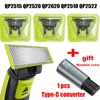 Blade+GIFT Comb Hair Trimmer For One-blade Replacement Blade Beard Shaver Head Trimmer QP2520 QP2530 QP2630 QP6510 QP6520 QP2523 1