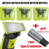 Blade+GIFT Comb Hair Trimmer For One-blade Replacement Blade Beard Shaver Head Trimmer QP2520 QP2530 QP2630 QP6510 QP6520 QP2523 1