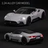 1:22 Maserati MC20 Supercar Alloy Model Car Toy Diecasts Metal Casting Sound and Light Car Toys For Children Vehicle 2