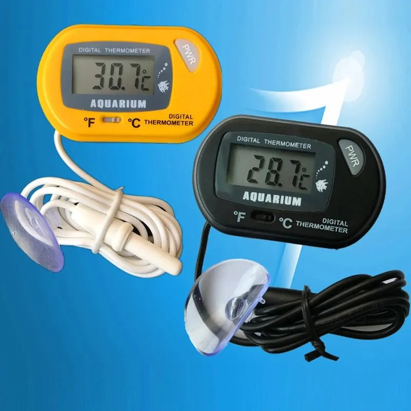 Waterproof Digital Aquarium & Reptile Thermometer with Suction Cup