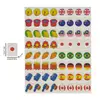 Game 64-card Board Game Family Party Game Mahjong Tile Set For Adults Children Kids All Ages 6