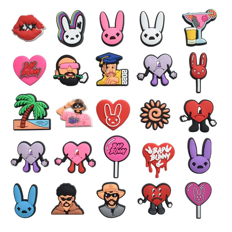 La Migliore Vendita Di Ciondoli Per Scarpe Alla Moda Animali 20 Tipi Di Accessori Decorazioni Bunny Pvc Sandy Beach Buckle For Kids Party Regali Di Na