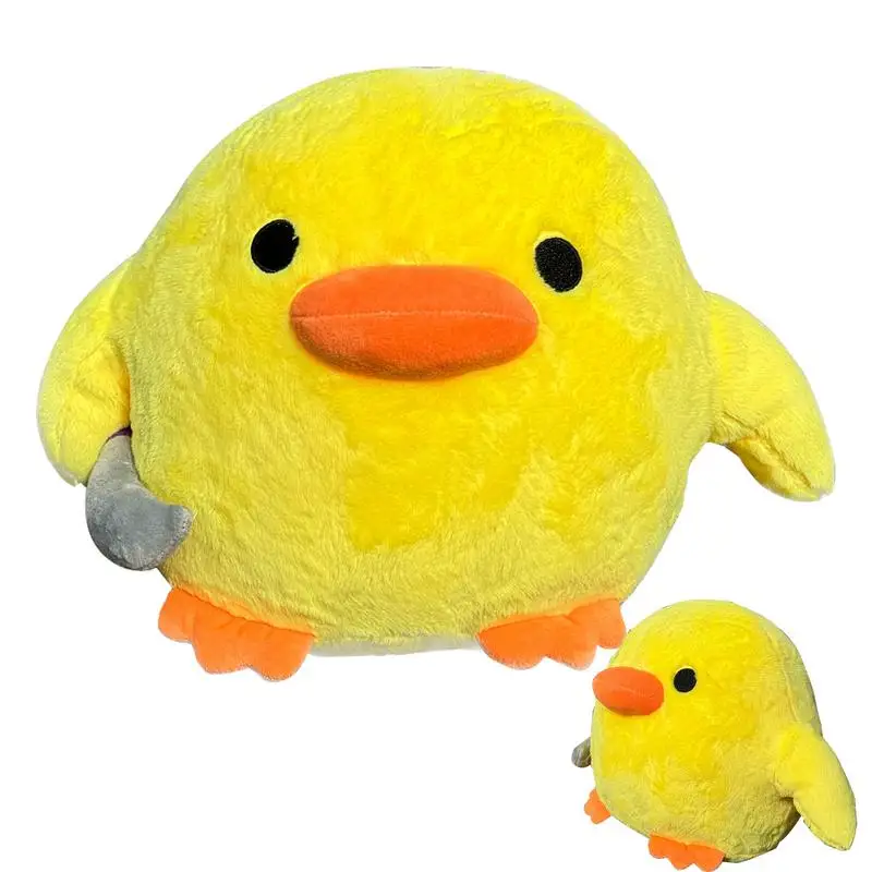 

Желтая утка плюшевая игрушка Huggable утка плюшевые украшения для дома хорошая упругость желтая утка плюшевая подушка уникальный дизайн ножей