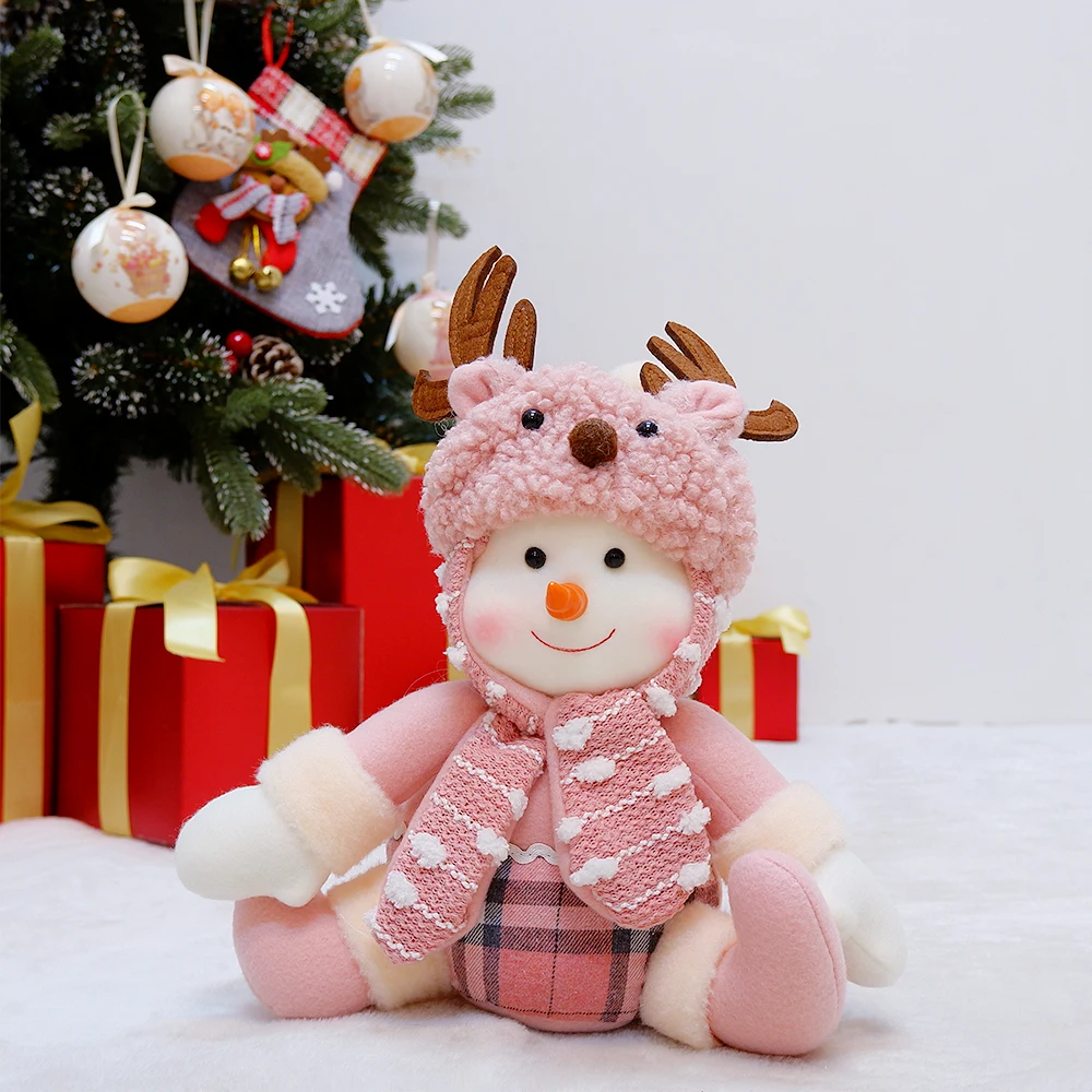 Adornos Navideños MuÃ±ecos De Navidad Tejidos MuÃ±ecos De Tejido