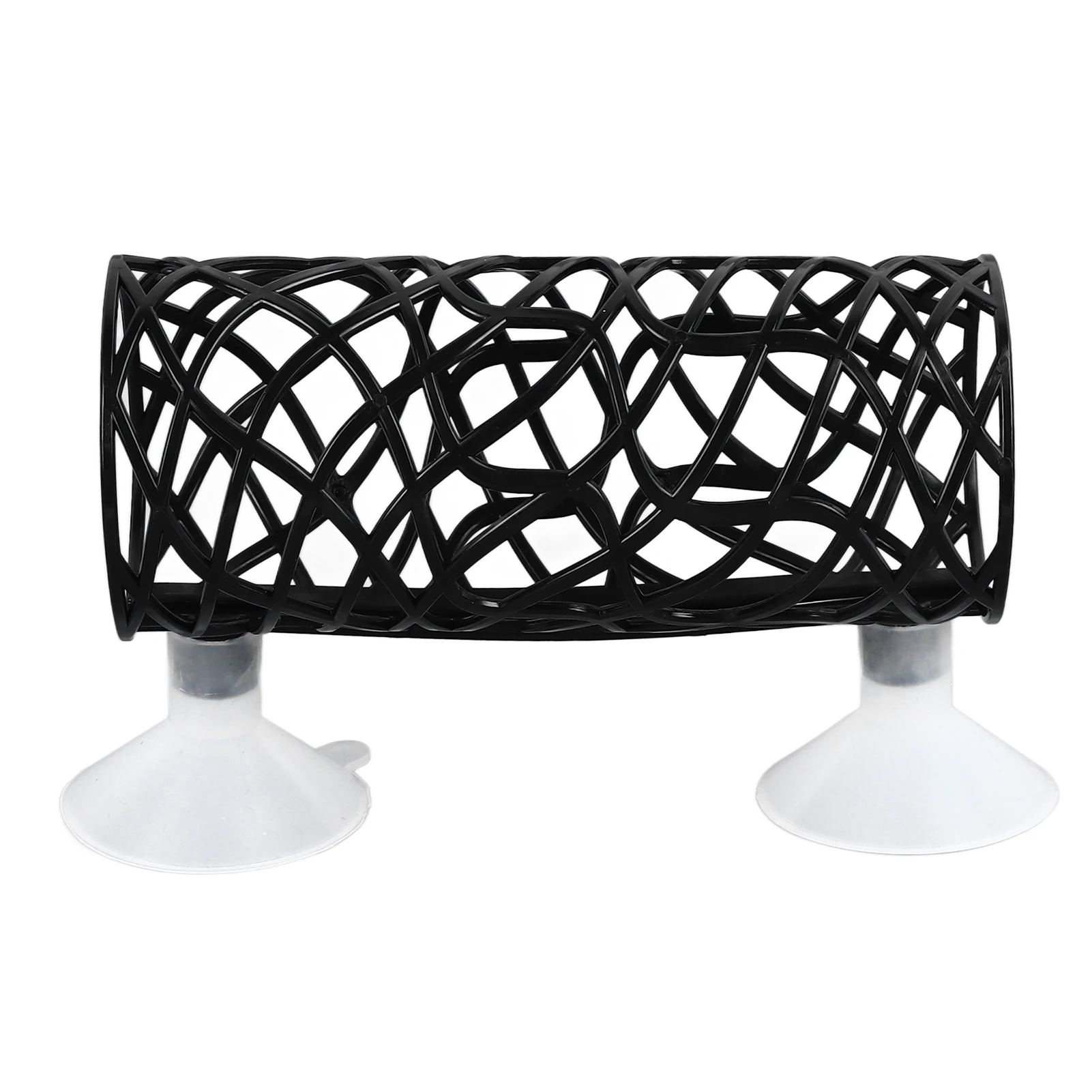 Fish Bed Tunnel aquarium accessories Safe Small Hole Hollow Fish Hideout Resting Tube with Suction Cup For Tank Aquarium Bed Tunnel Cave