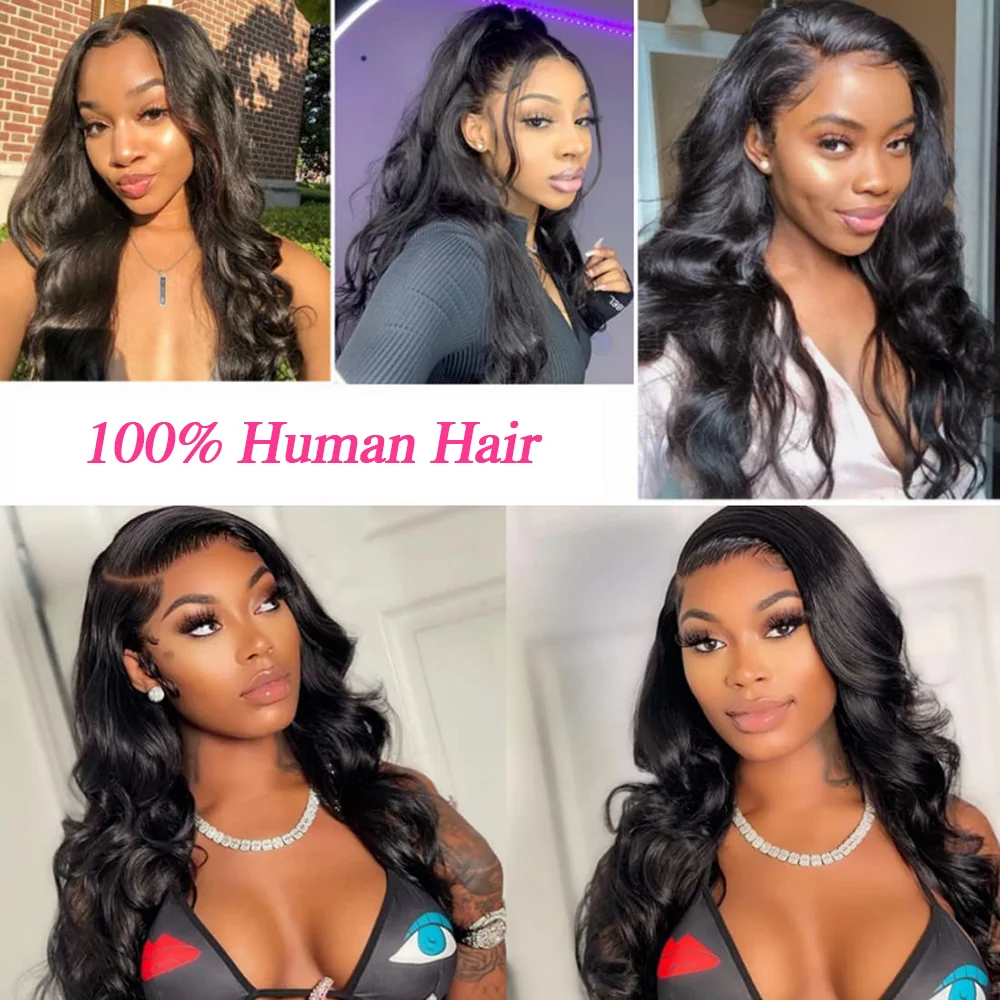 Clip In Human Hair Extensions Body Wave Full Head Seamless Clips In Extension Brazilian 100% Human Hair Natural Color 8Pcs 120G hair extensions