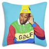 Tyler the Creator Rapper Pillow Covers Cartoon Sofa Decorative Home Double-sided Printing Short Plush Cute Cushion Cover 5