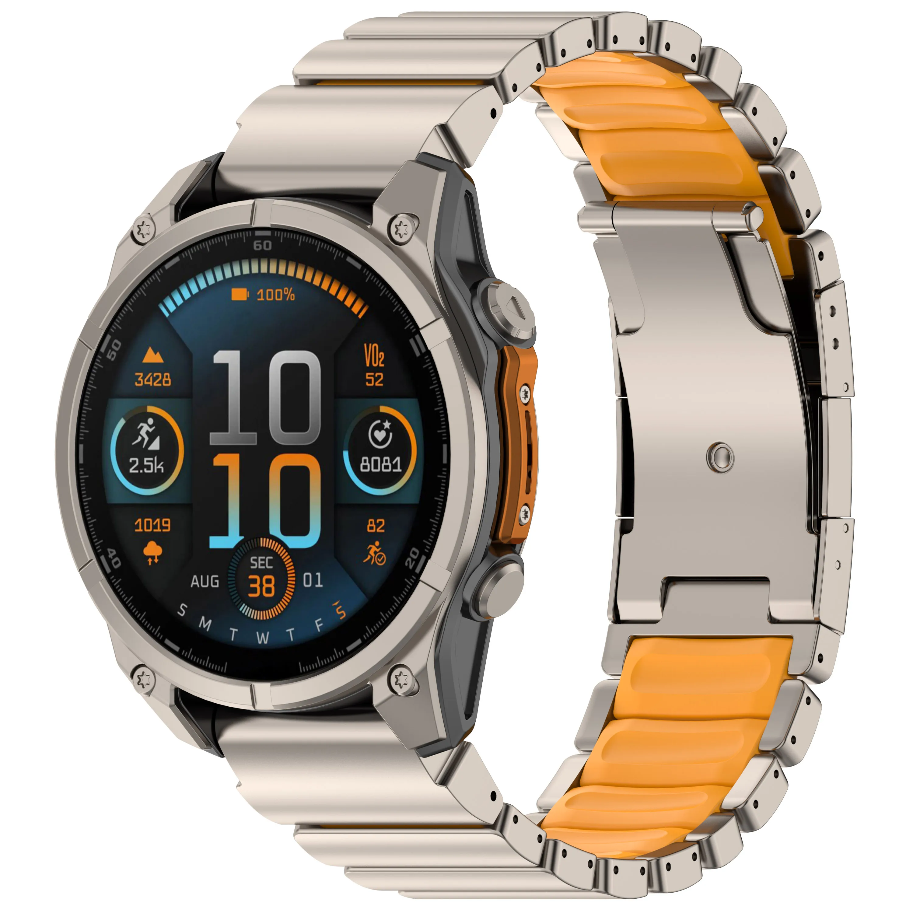 QuickFit Titanium Watch Band Strap, 22mm/26mm
