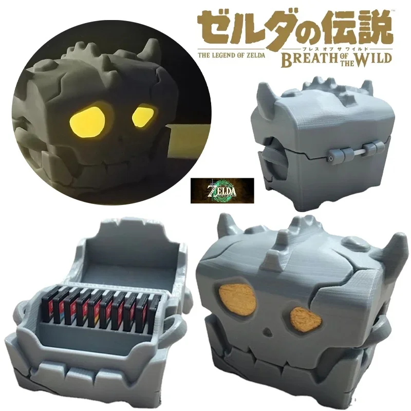 8 Slot Per Schede The Legend Of Zelda Switch Custodia Per Schede Di Gioco Per Nintendo Switch Lite/ Oled Toaster Storage Holder Model Toys