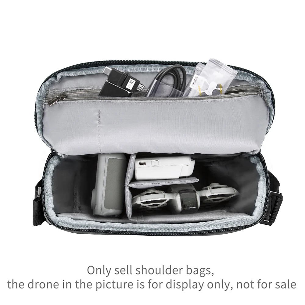 Portable Storage Bag for Dji NEO Rc N3 Shoulder Bag with Strap Black Handbag Backpack for Dji Neo Accessories