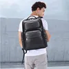 BOPAI Luxury Leather Backpack Men Genuine Leather Backpack Fashion Business Travel Cowhide Bag Casual Leather Laptop Backpack 2