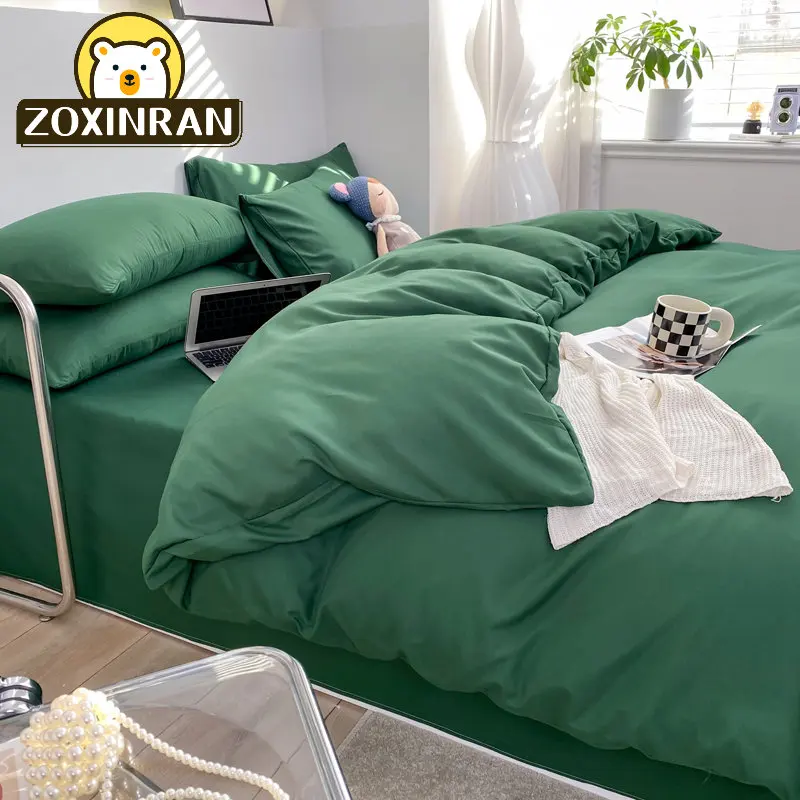 

Bedding Set Bed Linen 2 Bedrooms Duvet Cover Bedspread on The Bed Sheet Euro Nordic Luxury Bedroom Beds 200x200 Queen Size